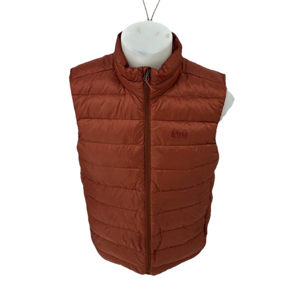 REI Co-op Medium Men Puffer 650 Down Vest Full Zip Outdoor F31